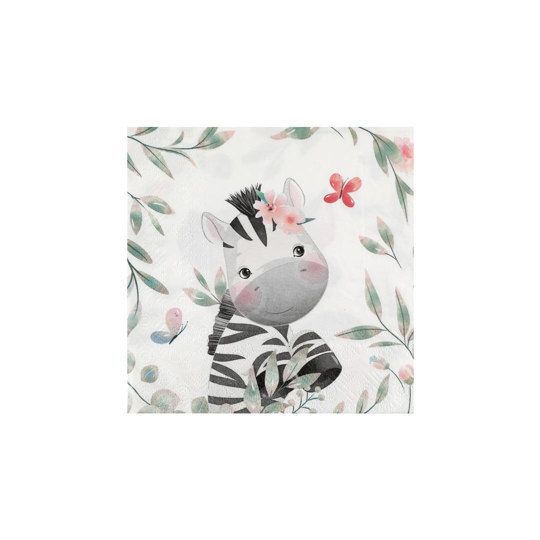 20 serviettes explorateur