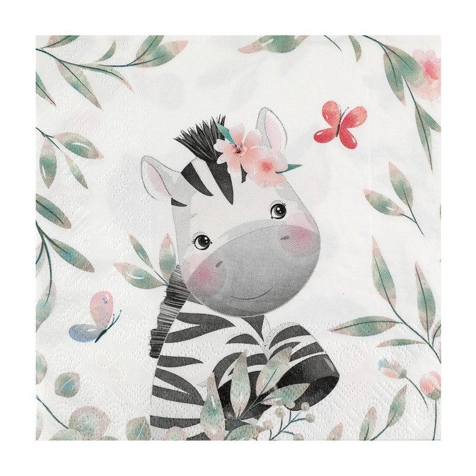 20 serviettes explorateur