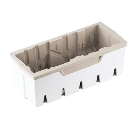 molde de silicone completo com recipiente rígido
