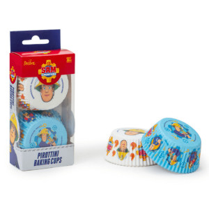 estojo de cupcake bombeiro sam