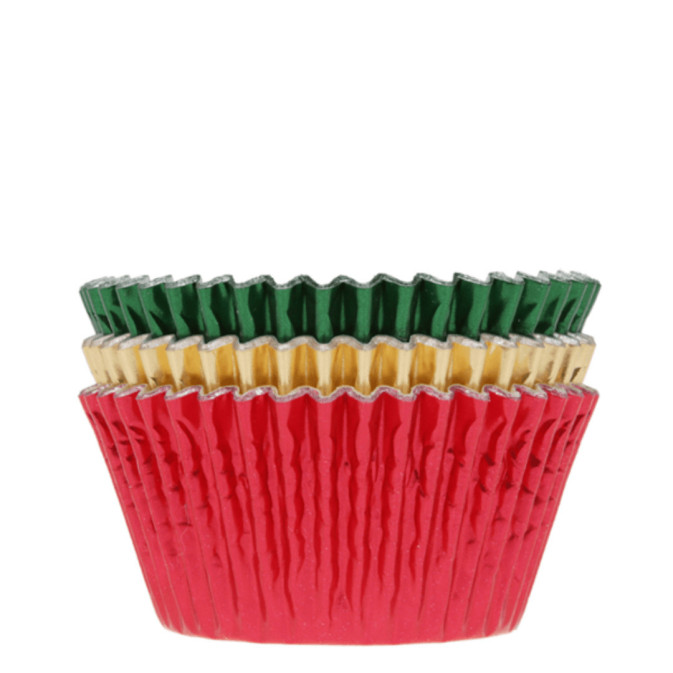 caixa de cupcake de natal