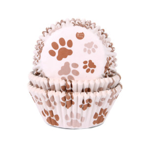 forminha para cupcake com estampa de cachorro