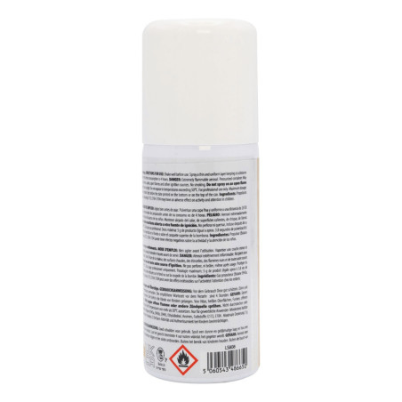 spray de polimento traseiro dourado
