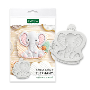 molde de modelagem de silicone de elefante