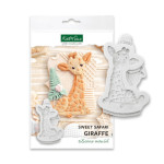 molde de modelagem de silicone girafa