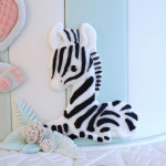modelagem feita com o molde de modelagem zebra