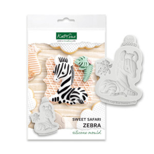 molde de modelagem de silicone zebra