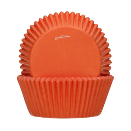 caixinha de cupcake laranja