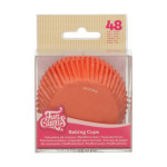 caixinha de cupcake laranja funcake