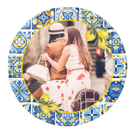 foto comestível amalfi personalizada 20cm