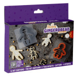 conjunto de cortador de biscoitos e estêncil de Halloween