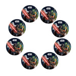 8 placas de Star Wars VII