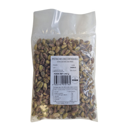 pistache sem casca 500gr