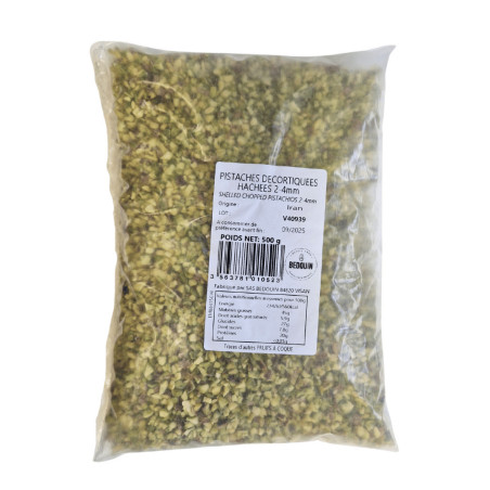 pistache sem casca e picado 500gr