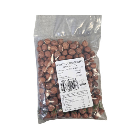 Avelãs sem casca 250gr
