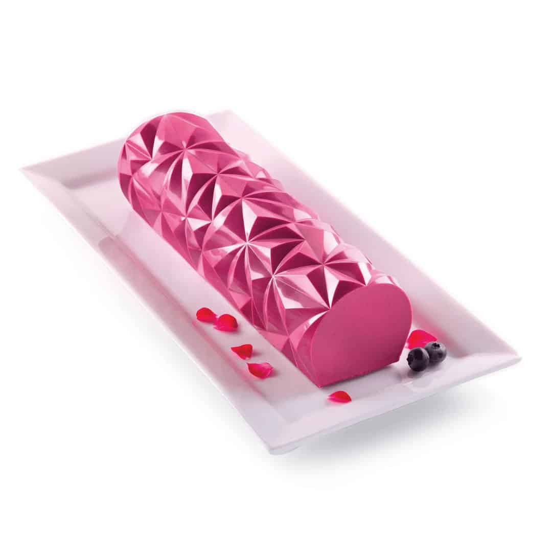 Conjunto de moldes para toras Silikomart Diamond