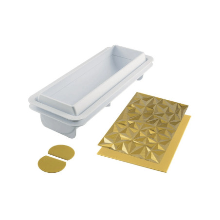 Conjunto de moldes para toras Silikomart Diamond