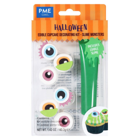 kit de decoração de cupcake de halloween