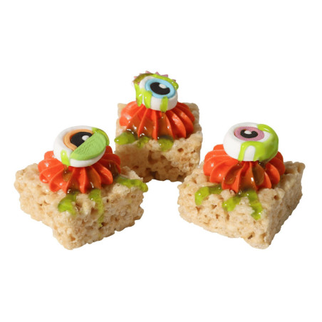 Detalhe do cupcake de Halloween