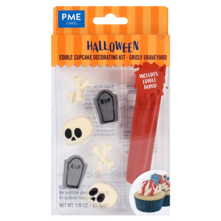 embalagem PME Kit de decoração de cupcake de Halloween