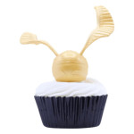 pomo de ouro modelando um cupcake