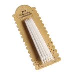 10 velas brancas gigantes