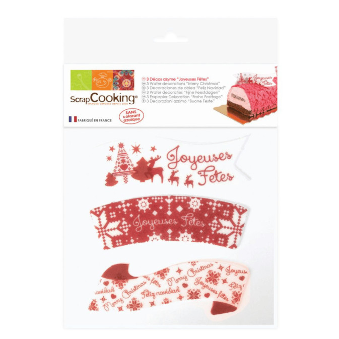 3 decorações sem fermento de boas festas