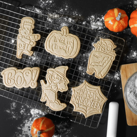 biscoito simples de Halloween