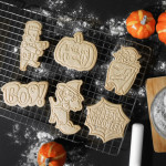 biscoito simples de Halloween