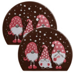 fim de registro de dois gnomos de Natal