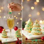 decoração em biscoito e bebida