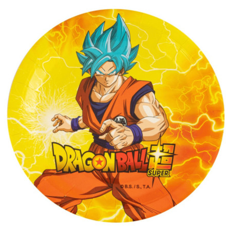 8 placas de bola de dragão