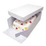 Caixa para bolo + Cakeboard 33 x 22,8 cm