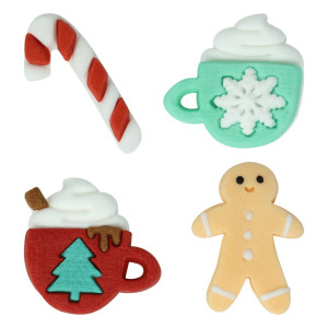 Decorações de Natal com açúcar