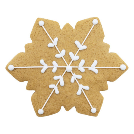 biscoito de floco de neve