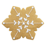 biscoito de floco de neve