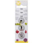 Conjunto de soquetes Wilton de 3 peças (decoração)