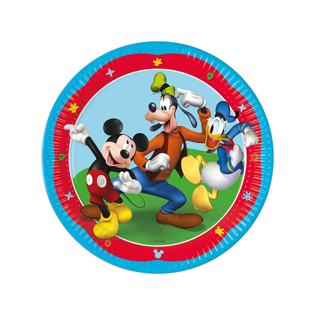 8 pratos do Mickey