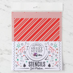 Folha de estêncil Tira de doces SweetStamp