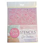 Estêncil FOLHA SweetStamp Shell