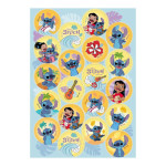 discos comestíveis mini Stitch