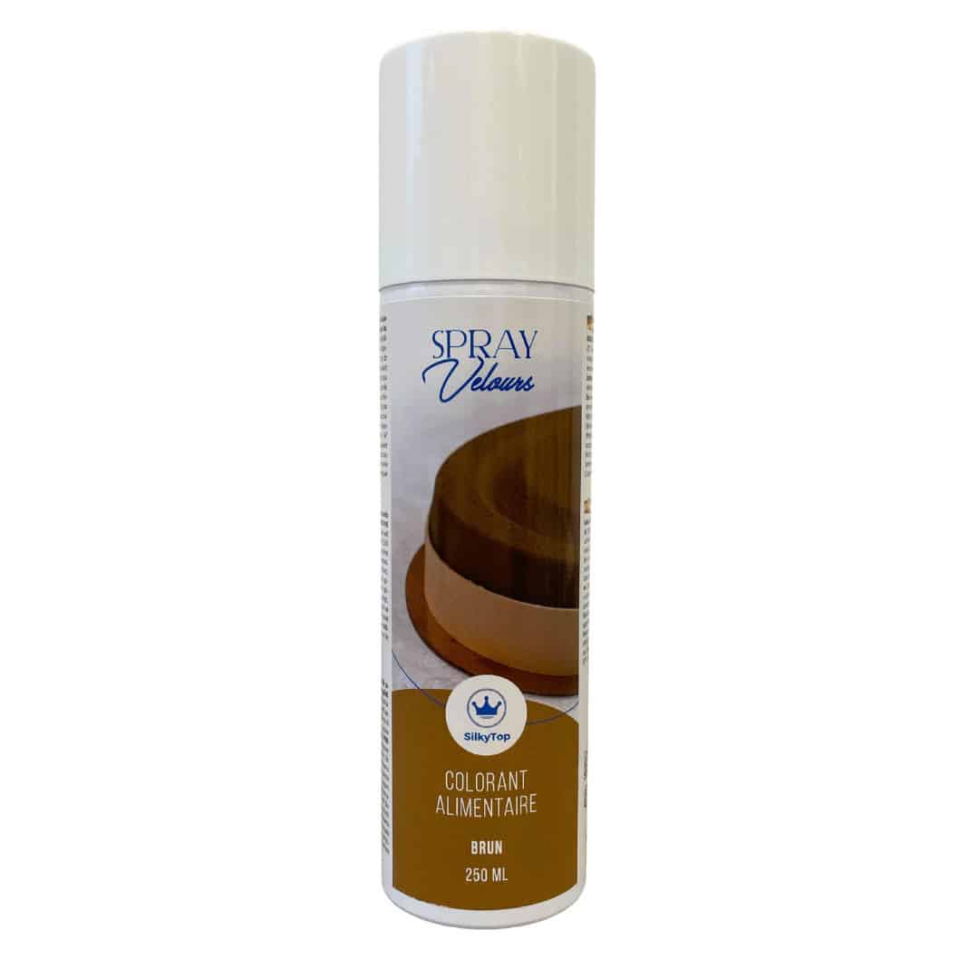 spray efeito veludo marrom 250ml