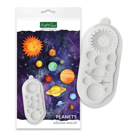 Molde de modelagem de planeta do sistema solar