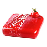 Molde de silicone Pavoni “Marte” quadrado arredondado