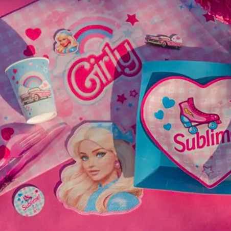 decoração de aniversário da barbie