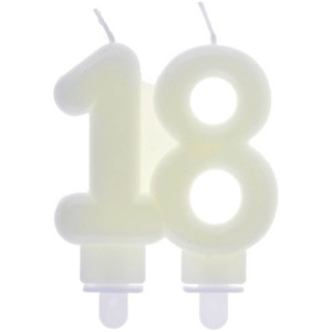 vela fosforescente de 18 anos