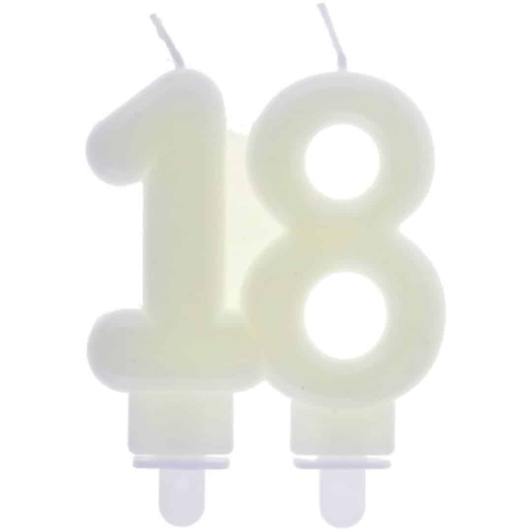 vela fosforescente de 18 anos