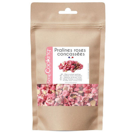 Bombons rosa esmagados | Ingredientes e materiais de panificação