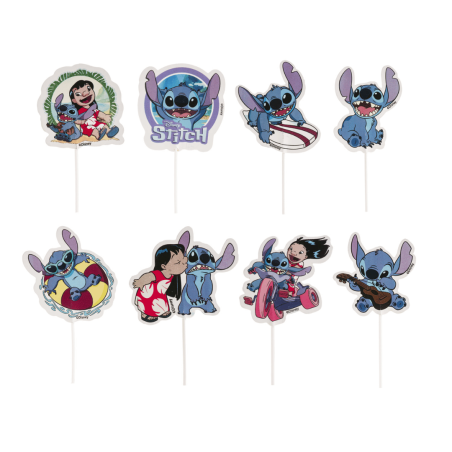 topper para cupcakes Stitch
