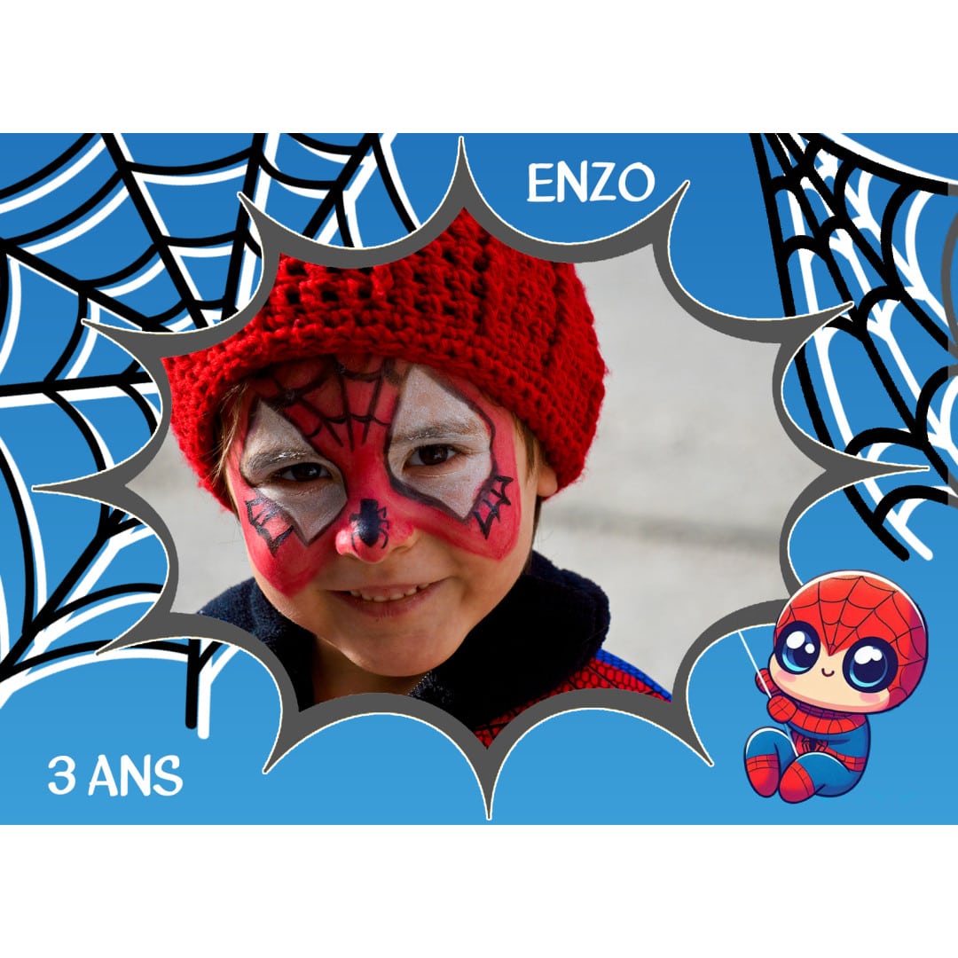 Foto comestível de aranha a preço baixo - formato A4!